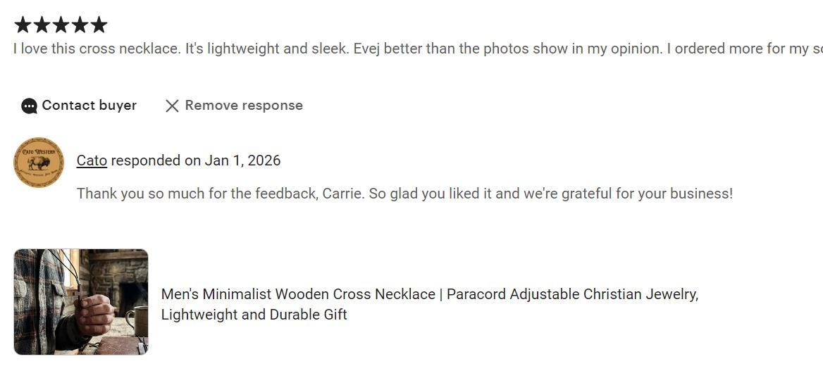 Men's Wooden Cross Paracord Keychain| Antique Gold Finish |Military, Outdoors, Faith Accessories