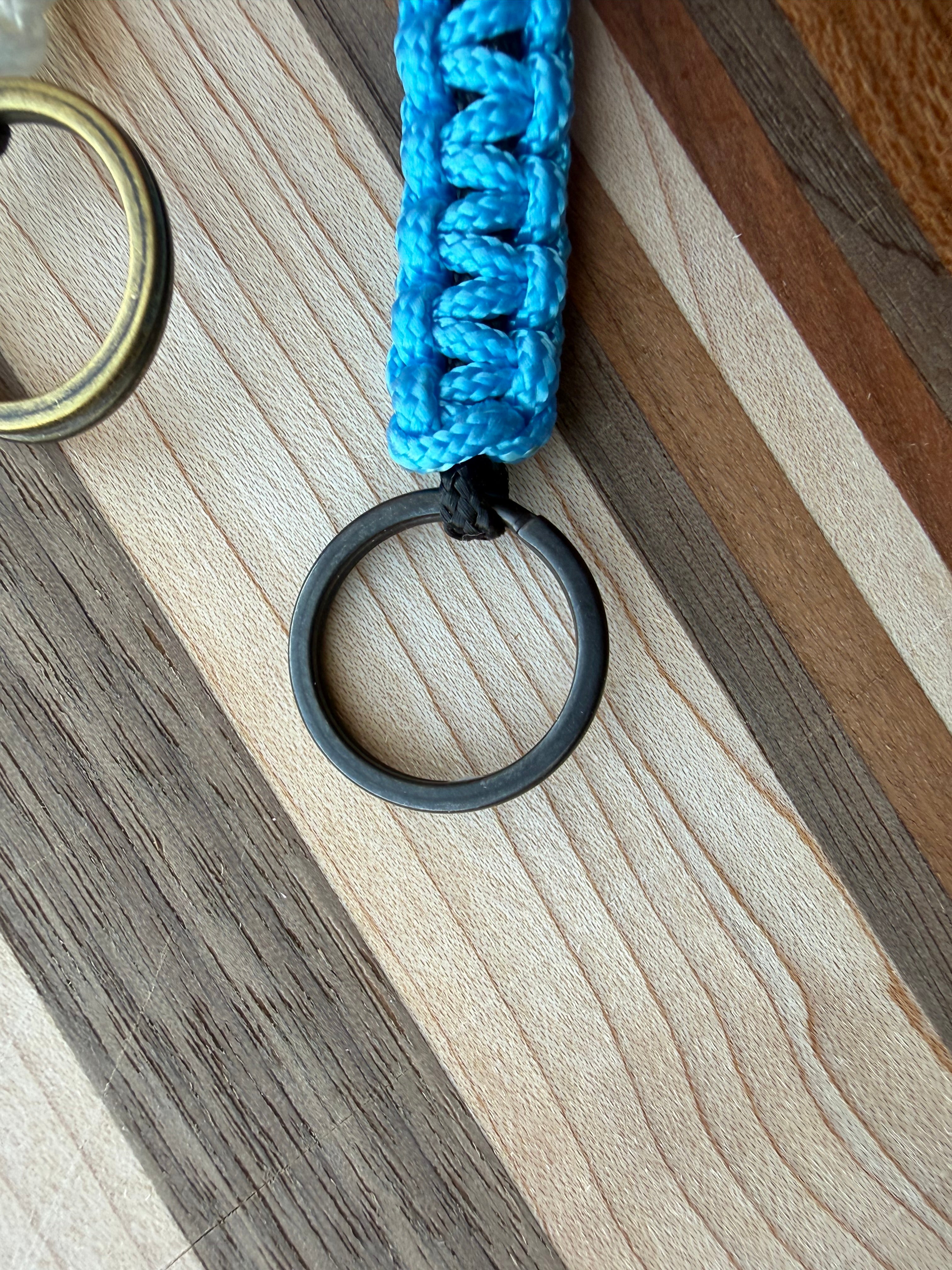 Wooden Cross Paracord Lanyard | Natural Finish| Faith, Military, Outdoors Accessories, Gift for Christian Men