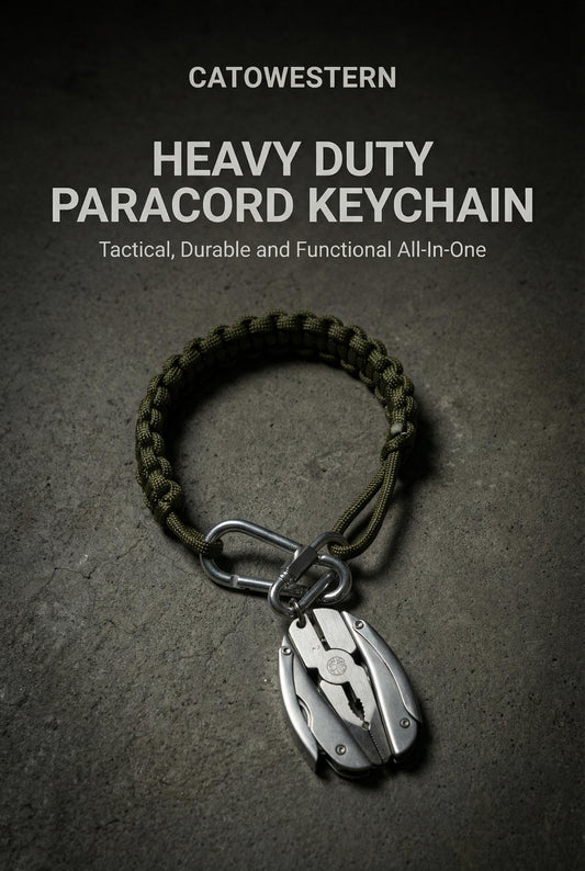 Heavy Duty Paracord Lanyard| | Tactical EDC with Optional tool| Bottle Handle| Green or Black| Military| Fishing| Camping