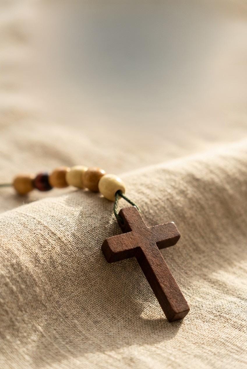 Cross Car Mirror Ornament| Scented| Faith Accessory, Religious Gifts, Durable Rustic Decor,