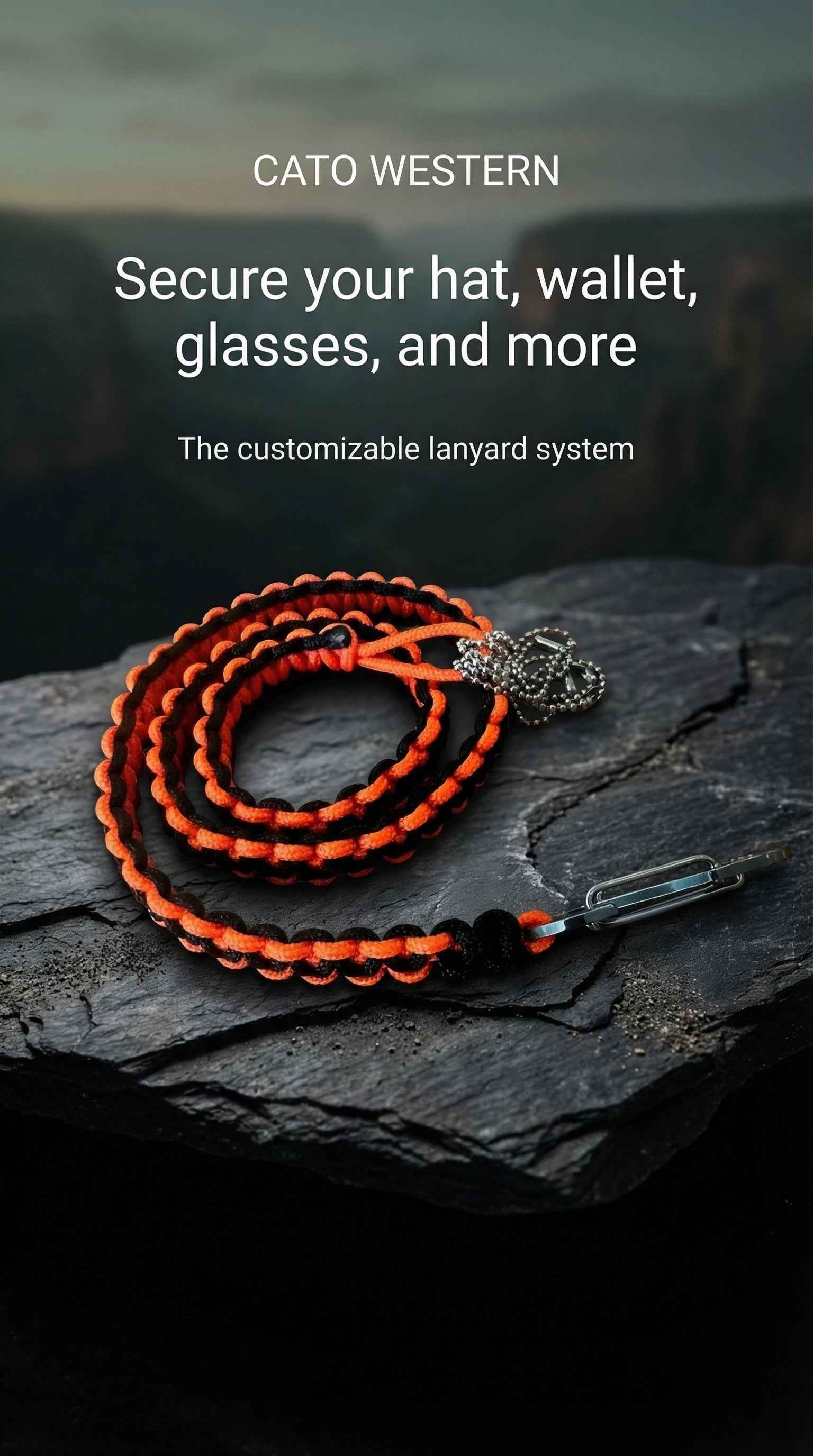 Rattlesnake System Micro Paracord Lanyard Set | Multiple Sizes| Customizable Keychain, Hat, Wallet, Gear Holder