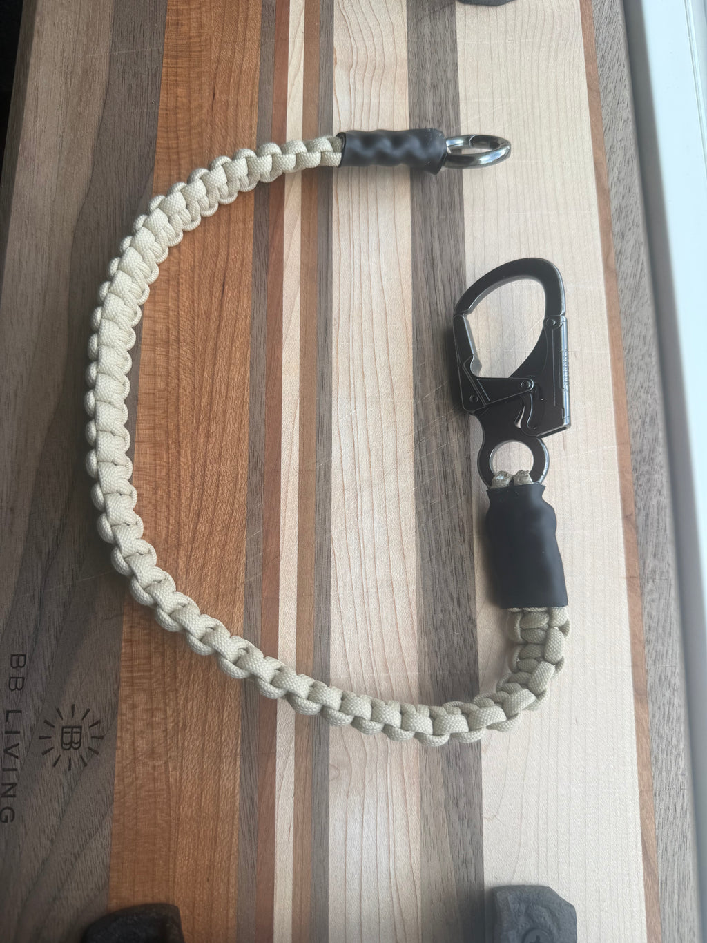 Sidewinder 550 Paracord Retainer Lanyard | Handcrafted With Carabiner Accessories, Airsoft, Camping, Travel, Bottle, Leash, Bag Strap, Leash
