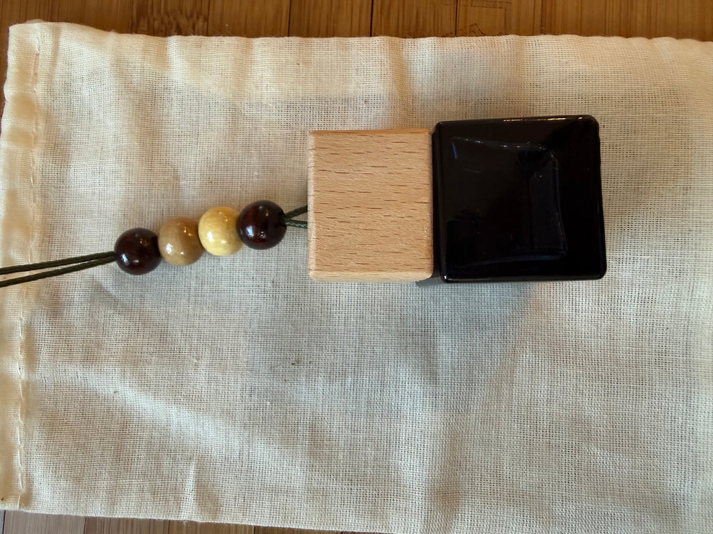 Wood and Glass Diffuser Air Freshener | Artisan Blends for Car/ RV |