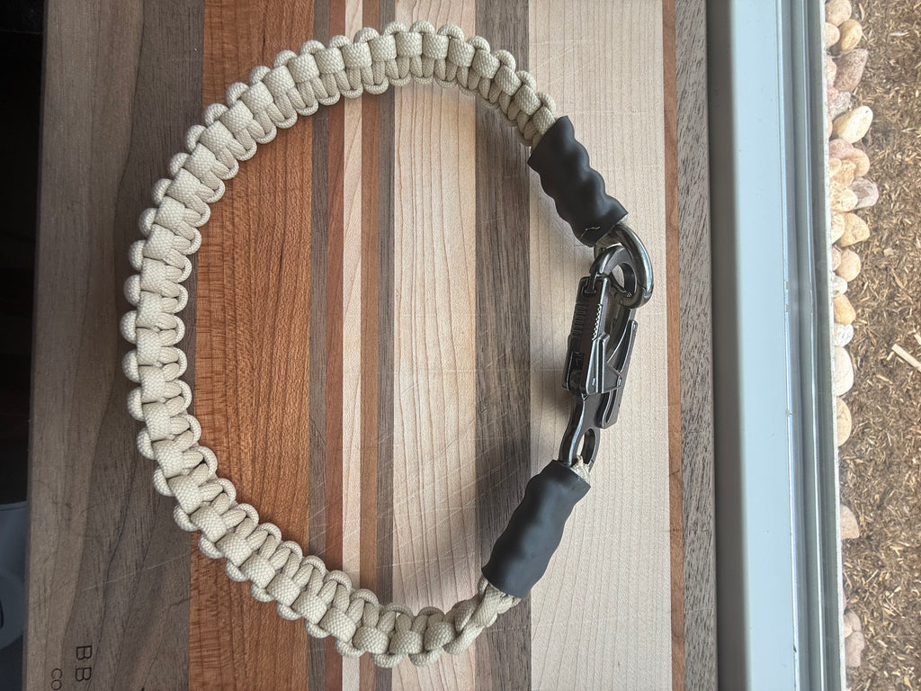 Sidewinder 550 Paracord Retainer Lanyard | Handcrafted With Carabiner Accessories, Airsoft, Camping, Travel, Bottle, Leash, Bag Strap, Leash