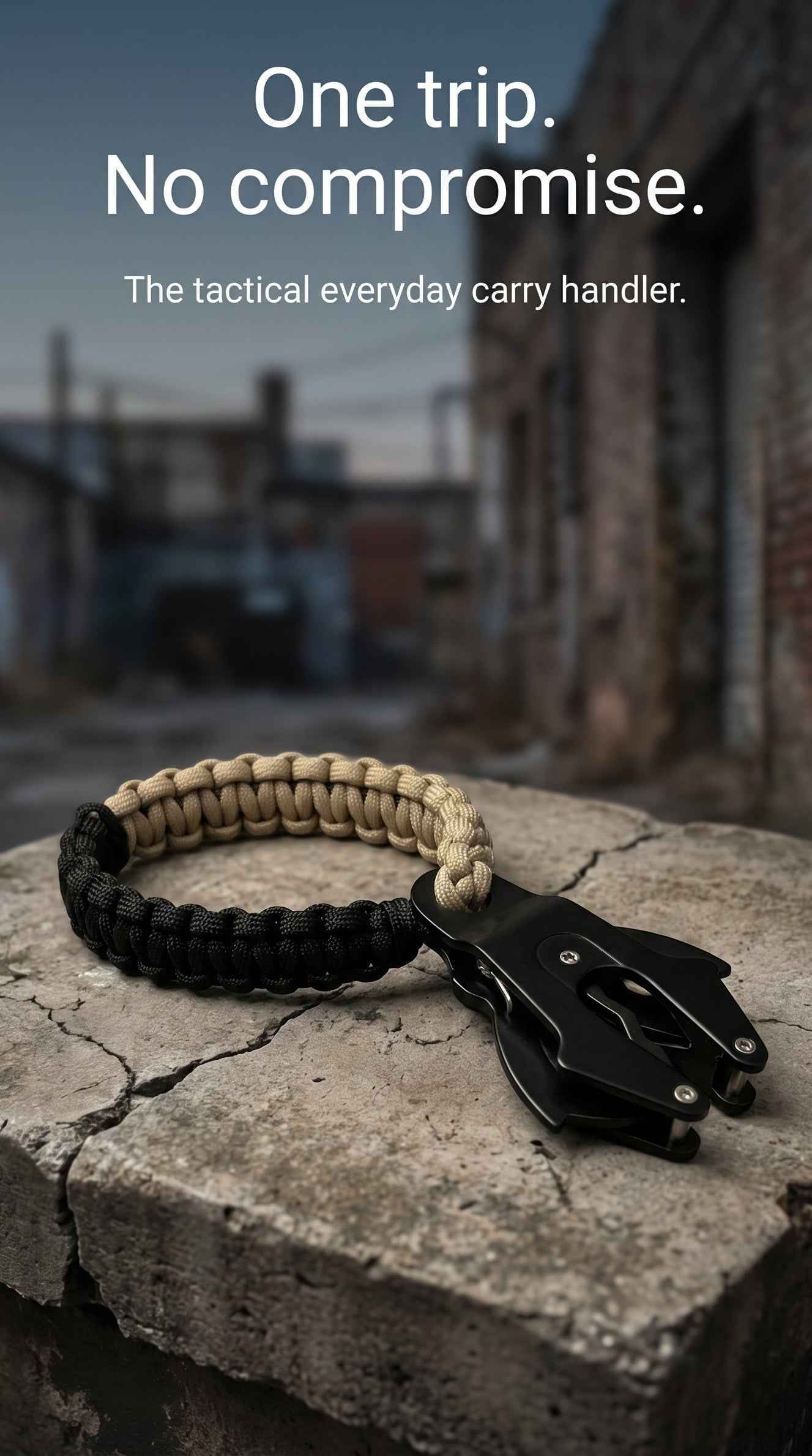 Boomslang Dog Collar Handle| Quick Release Tactical Dog Tool| Travel Gift