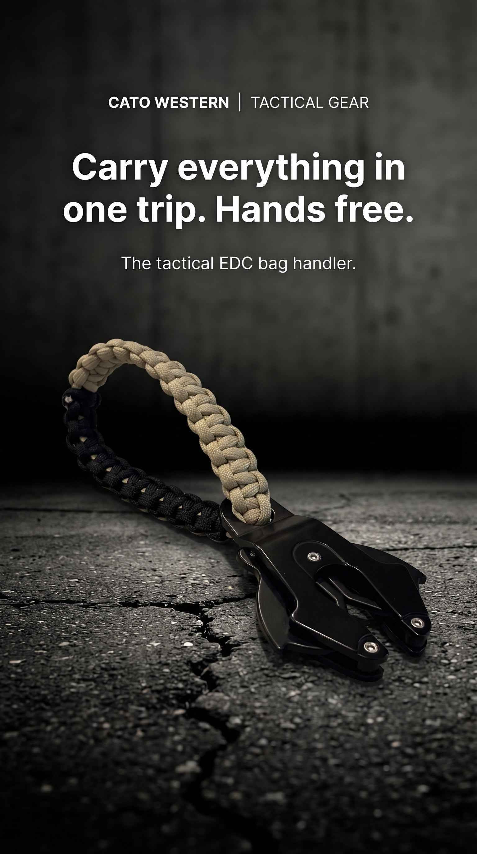 Boomslang Dog Collar Handle| Quick Release Tactical Dog Tool| Travel Gift
