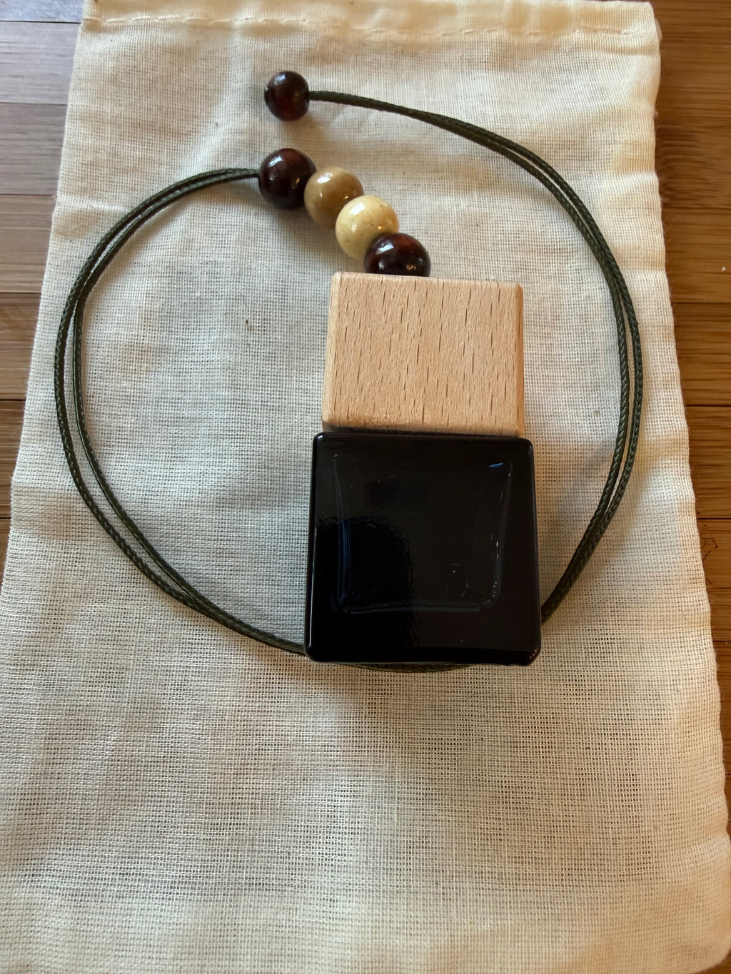 Wood and Glass Diffuser Air Freshener | Artisan Blends for Car/ RV |