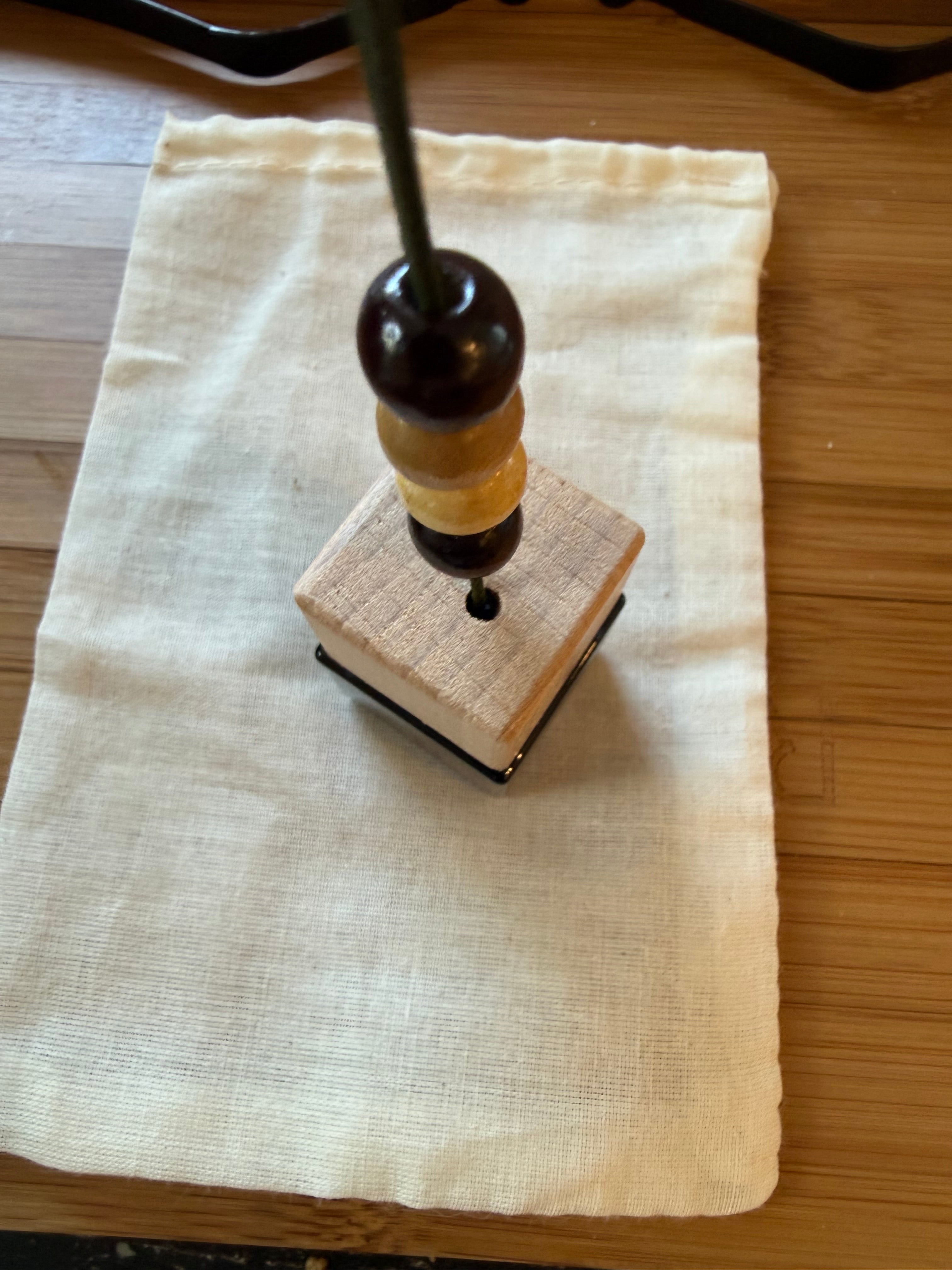 Wood and Glass Diffuser Air Freshener | Artisan Blends for Car/ RV |